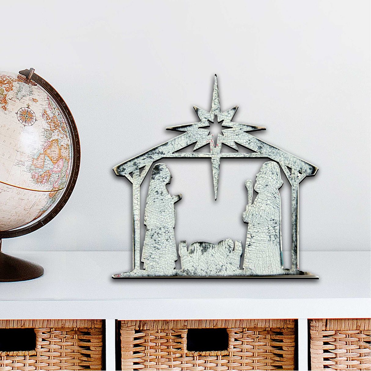 Decoración para puerta de la Natividad con Estrella Naciente de G. DeBrekht - Decoración navideña de la Natividad - 8198851H