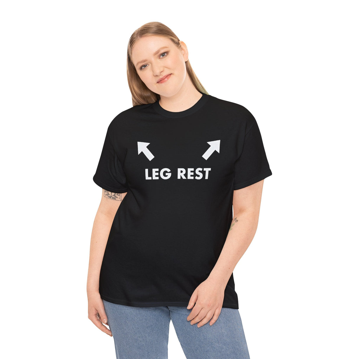 Leg Rest Funny Shirt – Hilarious Meme T-Shirt for Humor Lovers