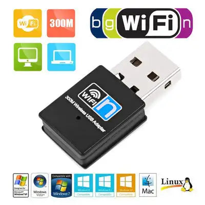 WIFI wireless receiver mini wireless card - Lootquake