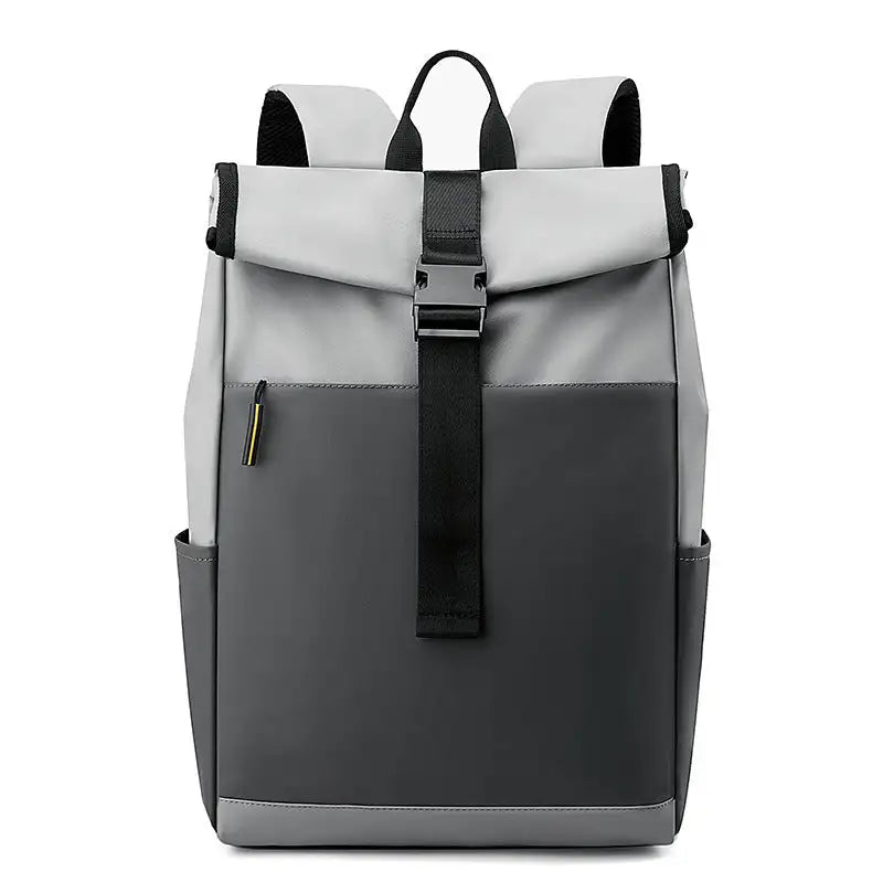 Casual Fashion Backpack For Men Women New Laptop Backpack Oxford Cloth Waterproof Short Distance Travel Backpack Men Black - Lootquake