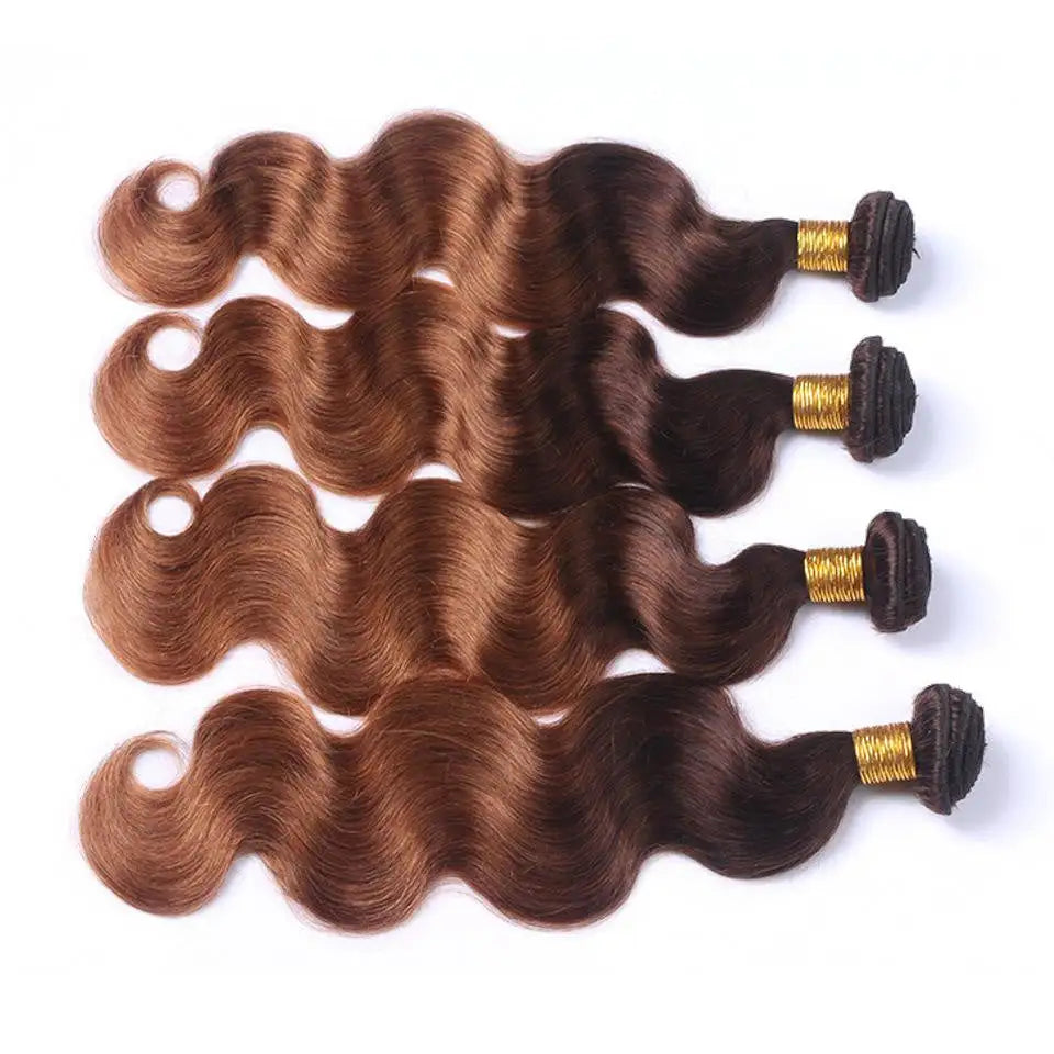 Real hair wig female real hair wavy body wave - Lootquake