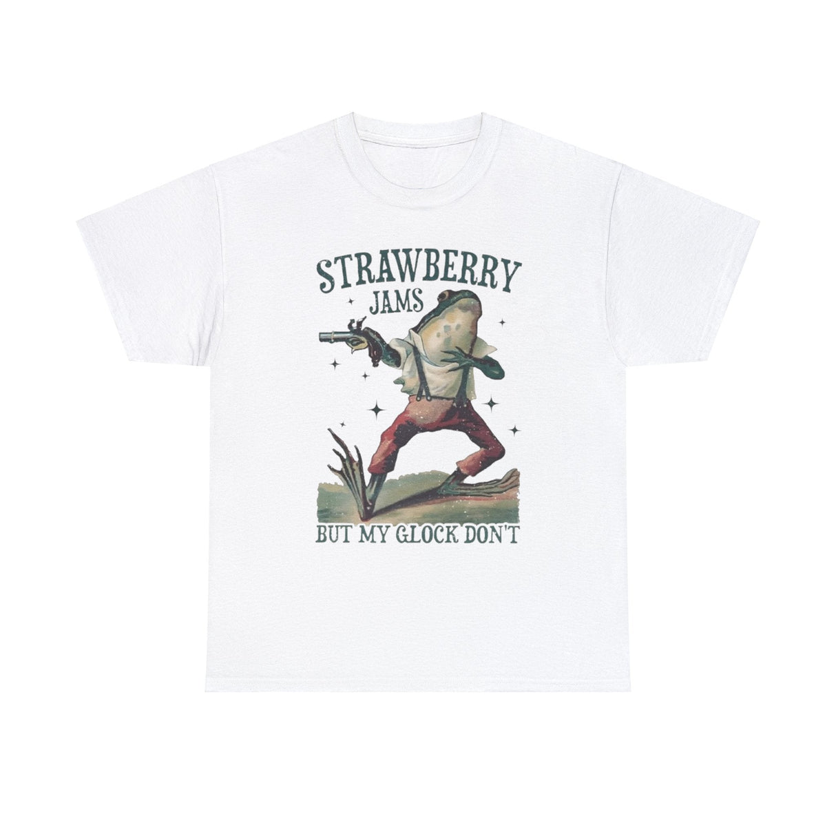 Mermeladas de fresa, pero mi Glock no - Camiseta divertida