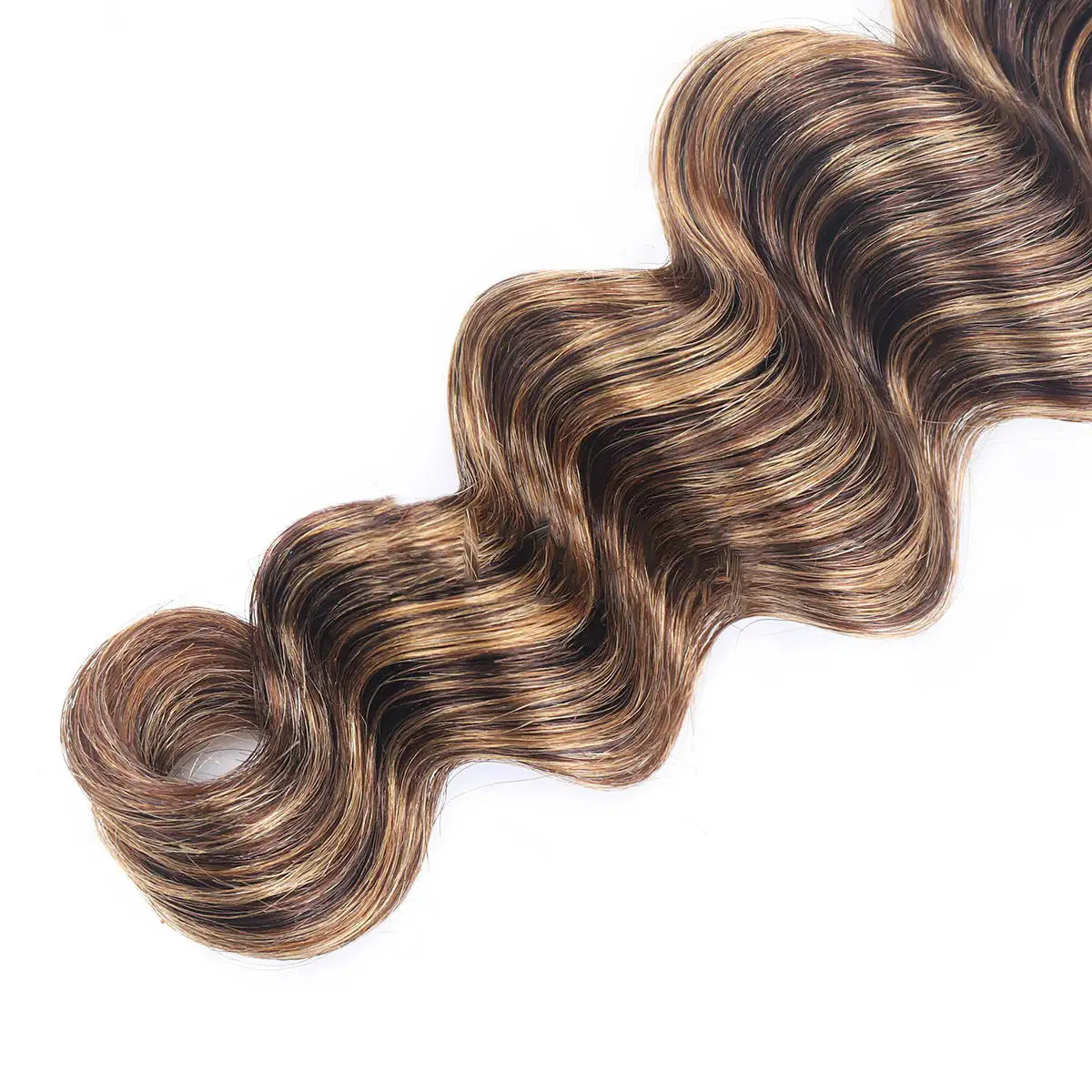 Ladies Curly Wig Intercolor Curtain New Hair Curtain - Lootquake