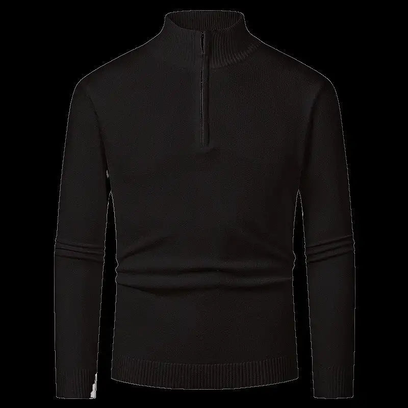 Fashion Trend Half Zipper Sweater - Lootquake