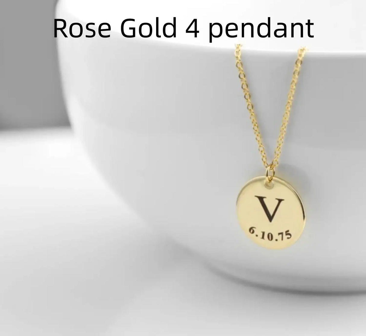 Personalized Pendant Stainless Steel Necklace - Lootquake