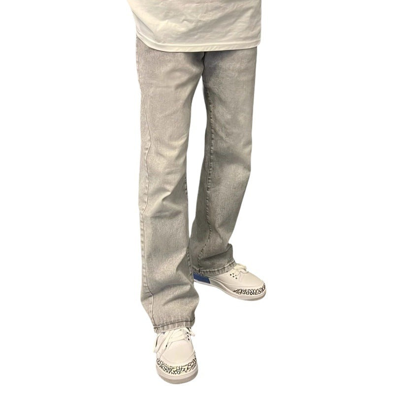 Youth Casual Male Straight-leg Denim - Lootquake