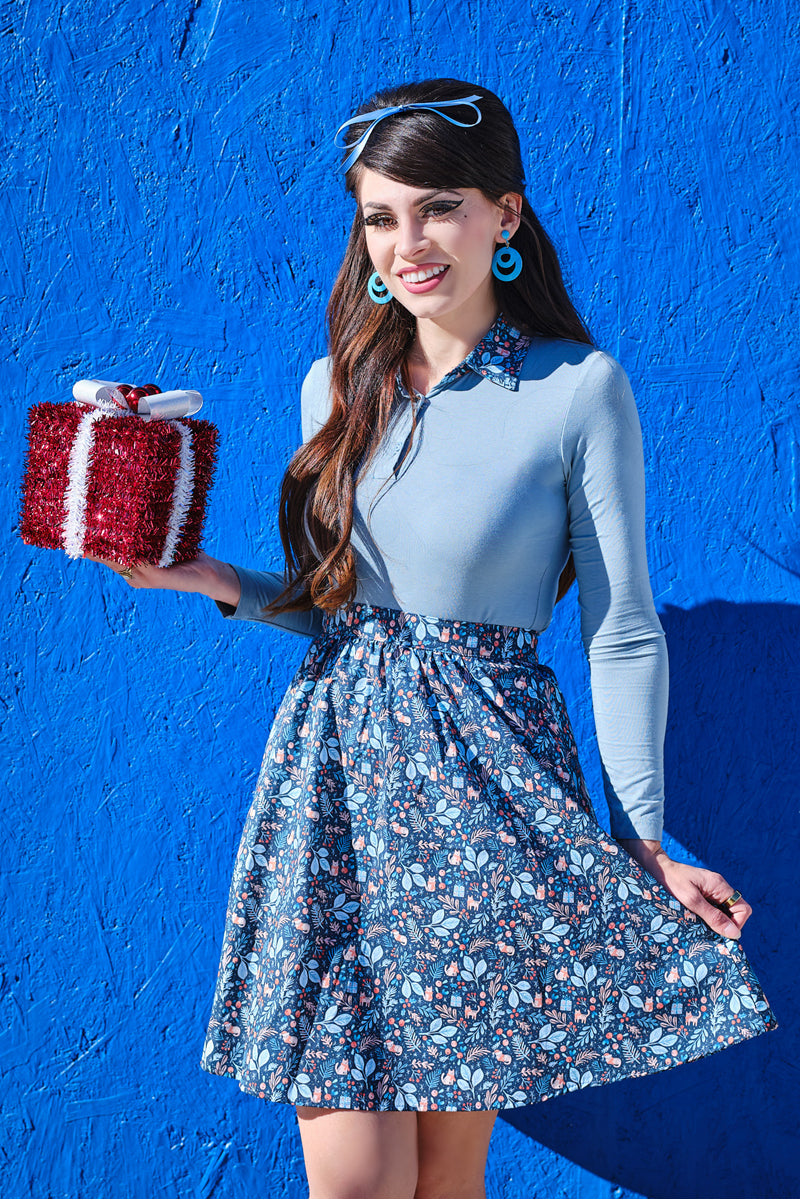 Ponte cómodo en la parte superior