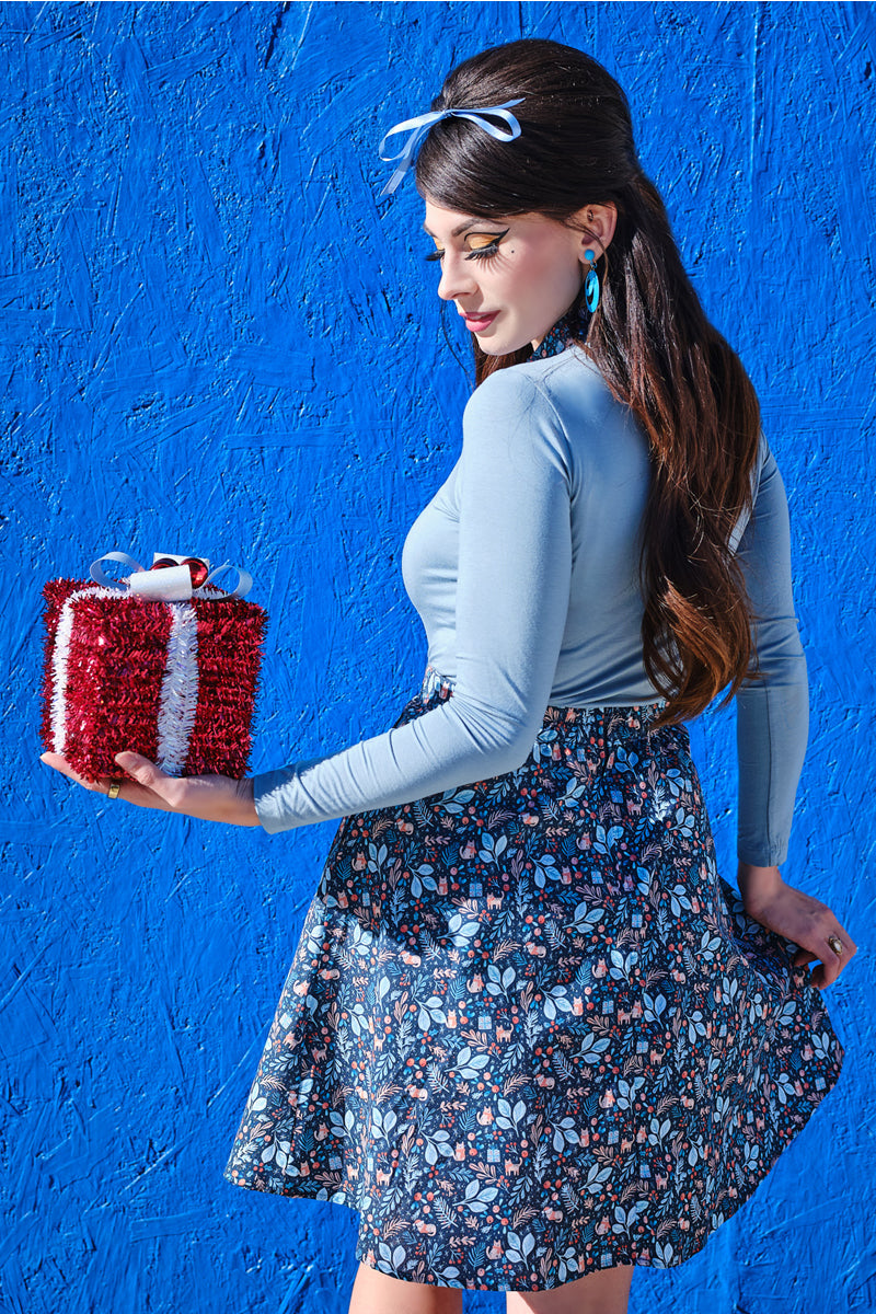 Ponte cómodo en la parte superior