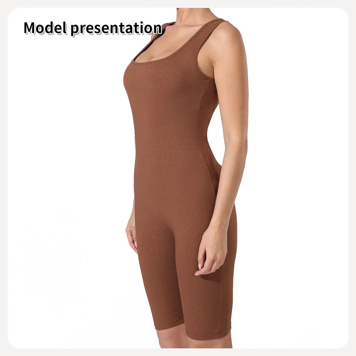 Women's Fashion Simple Solid Color Bodysuit - Lootquake