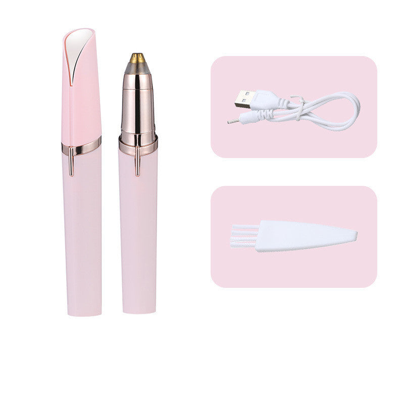 Eyebrow Epilator Maquiagem Profissional Completa Trymer Do Brwi Eye Brow Trimmer For Rasoir Visage Femme Make Up Eye Brow Shaper - Lootquake
