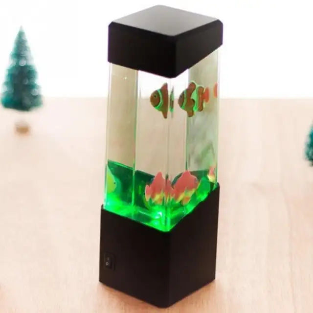 Colorful LED jellyfish night light - Lootquake