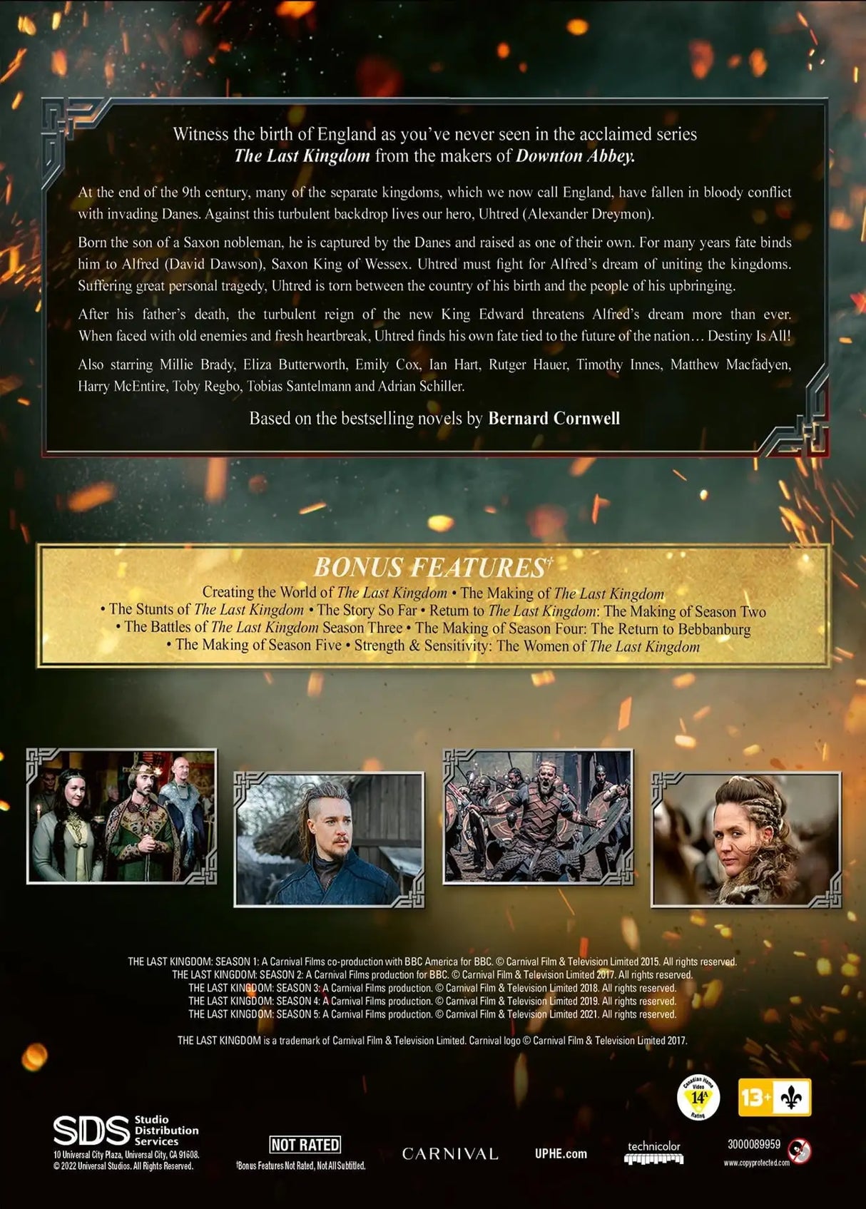 The Last Kingdom: The Complete Series (DVD) - Lootquake