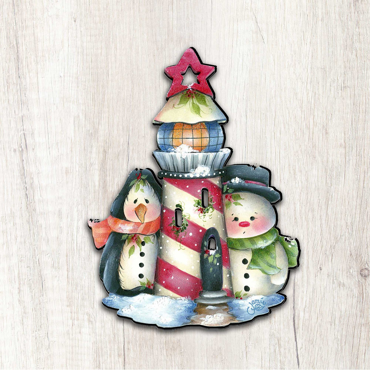 Keepers of The Light Door Decor by Jamie Mills-Price - Christmas Decor - 8457508H