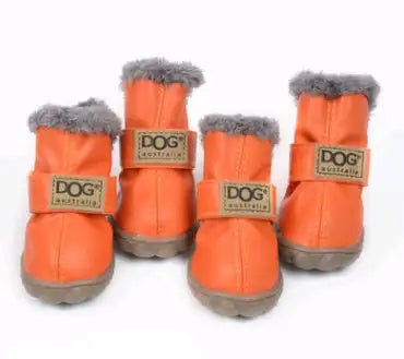 Dog Thick Snow Boots Keep Warm Teddy Autumn And Winter VIP Shoes - Lootquake