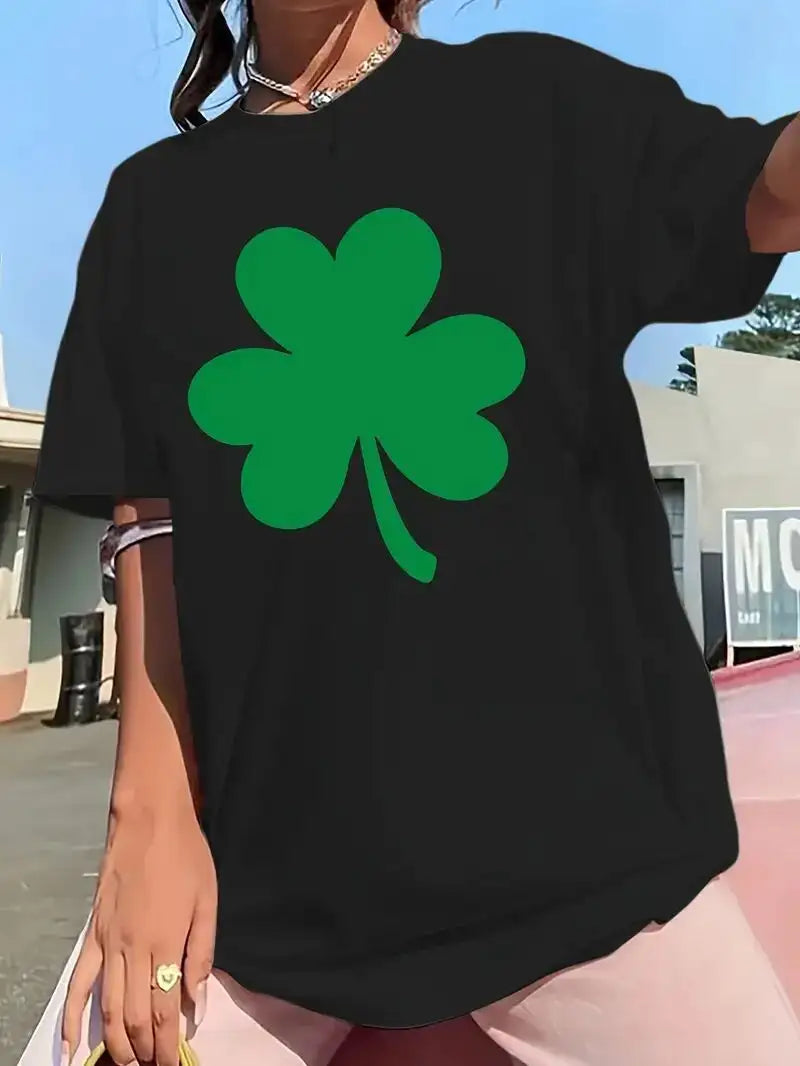 Women's Printed Short Sleeved Shirt - Lootquake