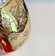 Fashion XINGX Water Drop Gem Ring Inlaid - Lootquake