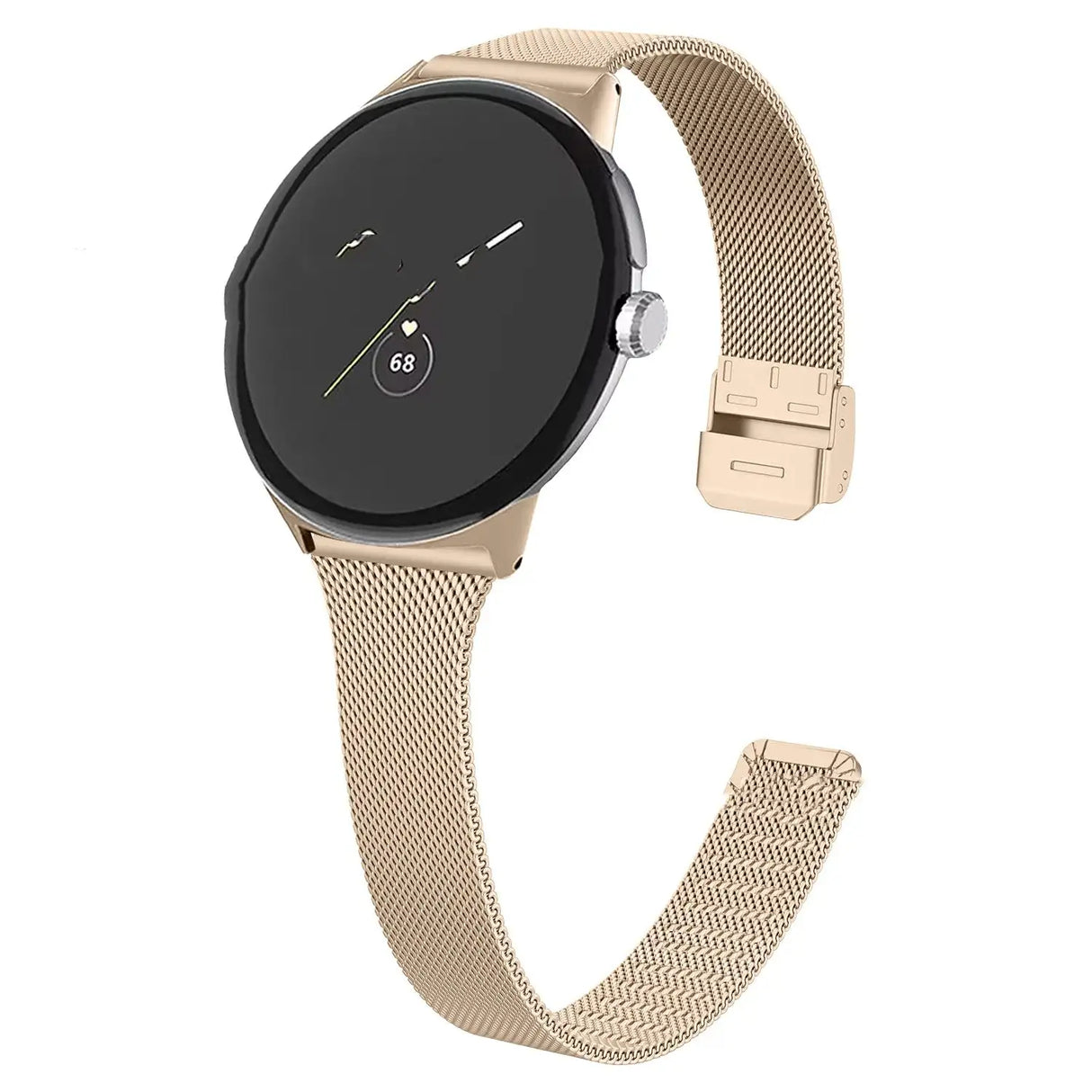 Stainless Steel Small Waist Buckle Milan Strap - Lootquake