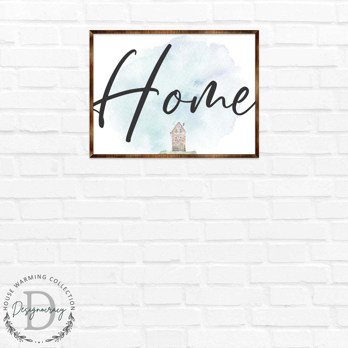 Home - Wooden Housewarming Gift - Contemporary Decor - Wall Decor - Farmhouse Sign - 310338