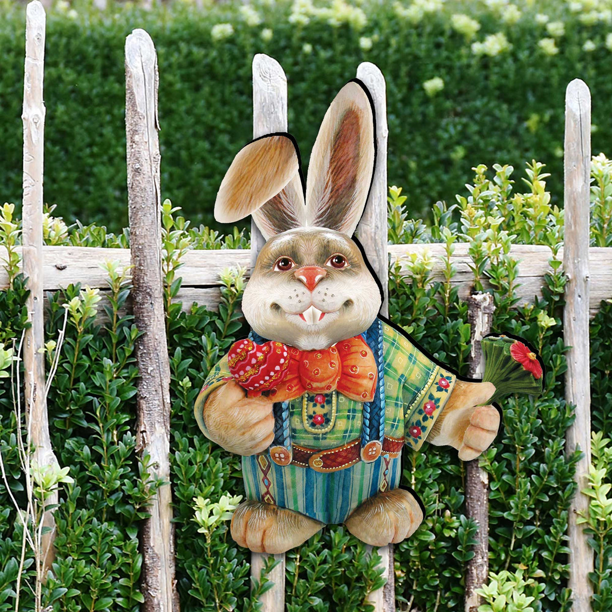 Father Bunny Easter Door Decor by G. DeBrekht - Easter Spring Decor - 8154423H