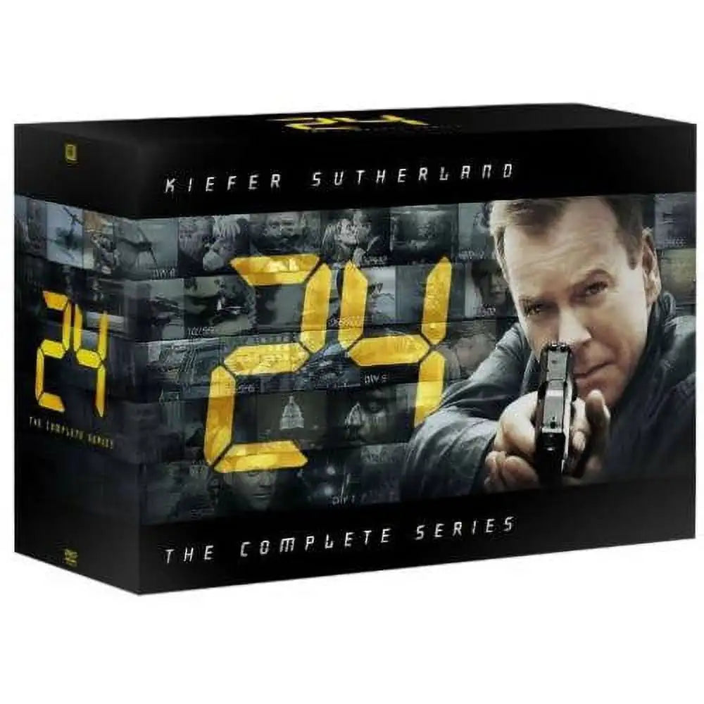 24: The Complete Series (DVD), Seasons 1-8, Drama - Lootquake