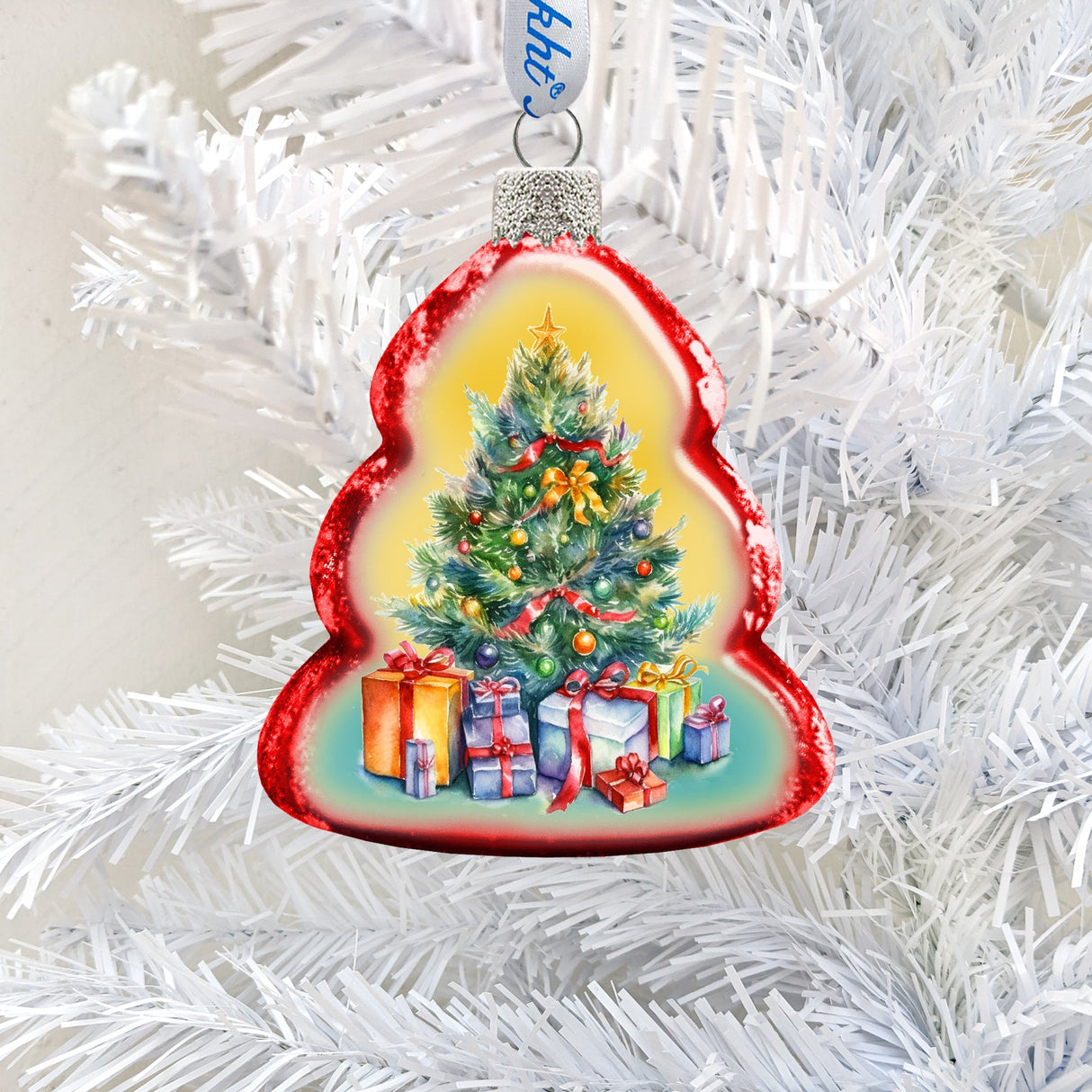 Christmas Tree Mercury Glass Ornaments by G. Debrekht - Christmas Decor - 776028