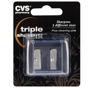 CVS Triple Sharpener + Cleaning Pick