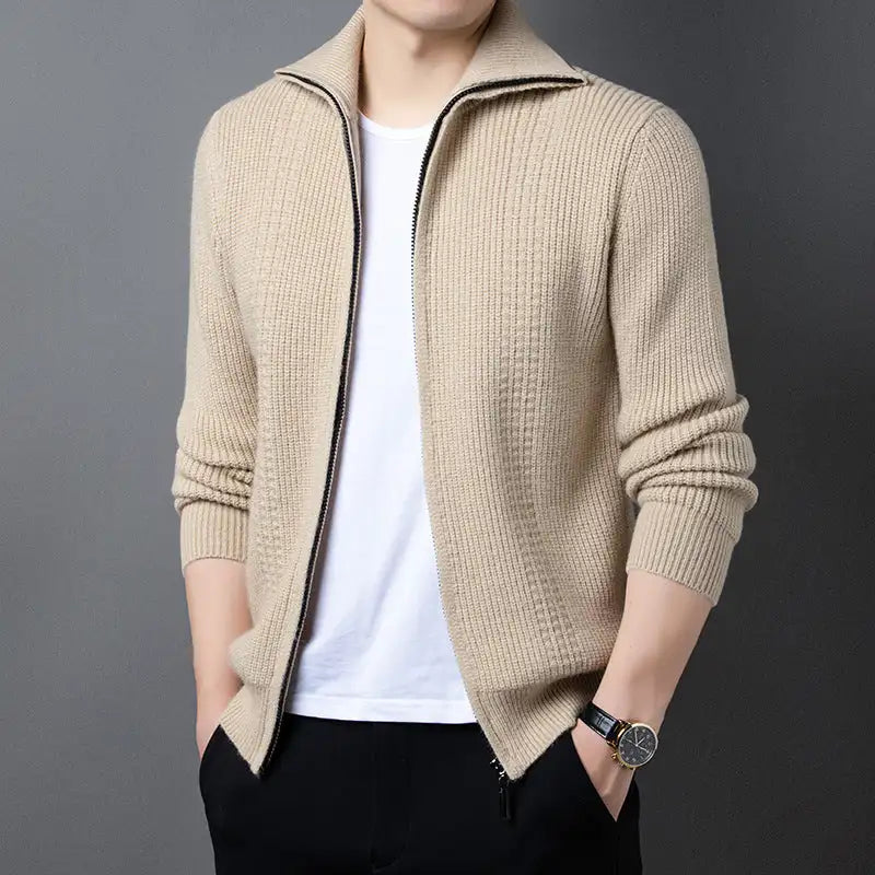 Spring And Autumn New Casual Men's Outerwear Sweater - Lootquake
