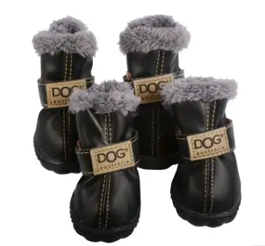 Dog Thick Snow Boots Keep Warm Teddy Autumn And Winter VIP Shoes - Lootquake