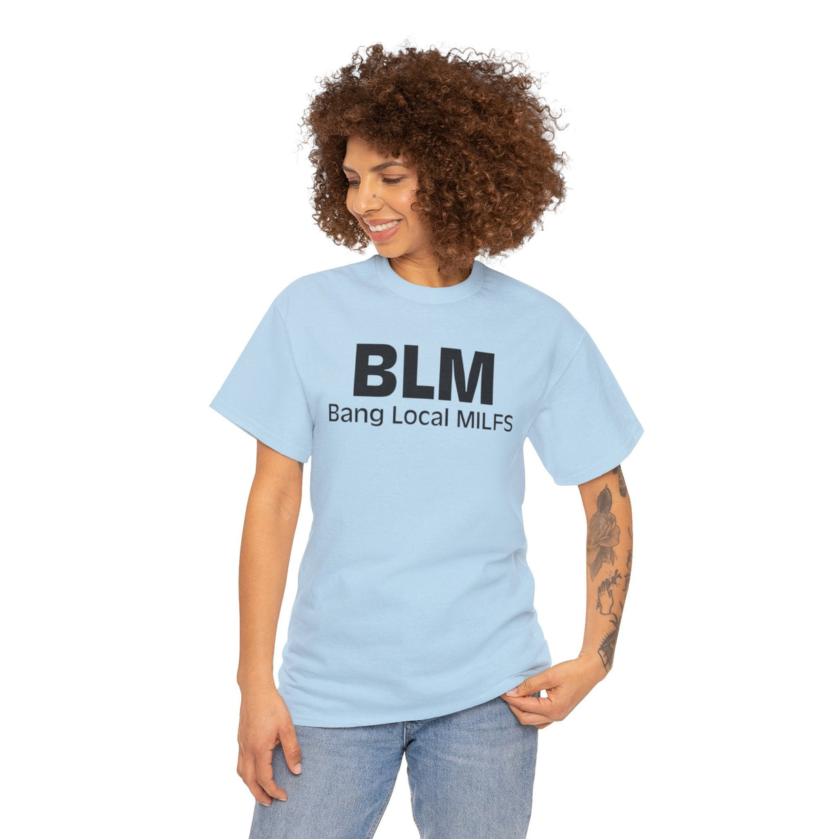 Camiseta divertida de BLM Bang Local MILFS