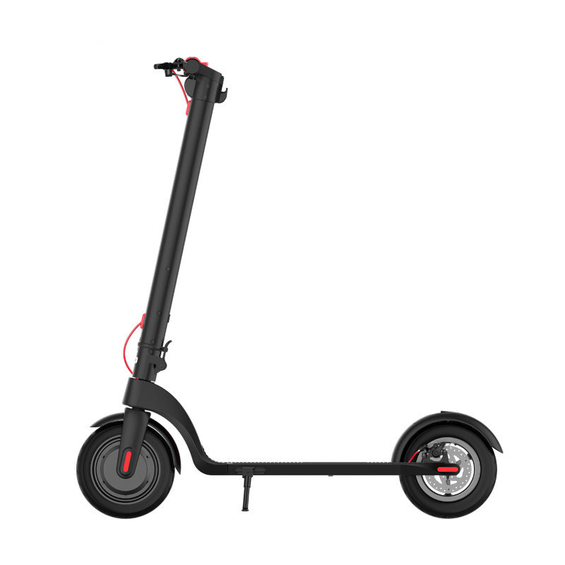 Patinete eléctrico X9 Endurance de alta potencia, plegable y de movilidad, de 10 pulgadas