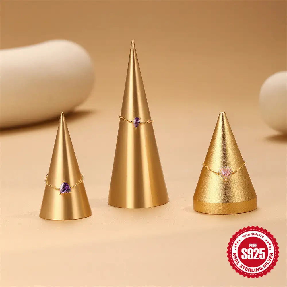 S925 Silver Niche Unique Design Pull-out Chain Ring - Lootquake