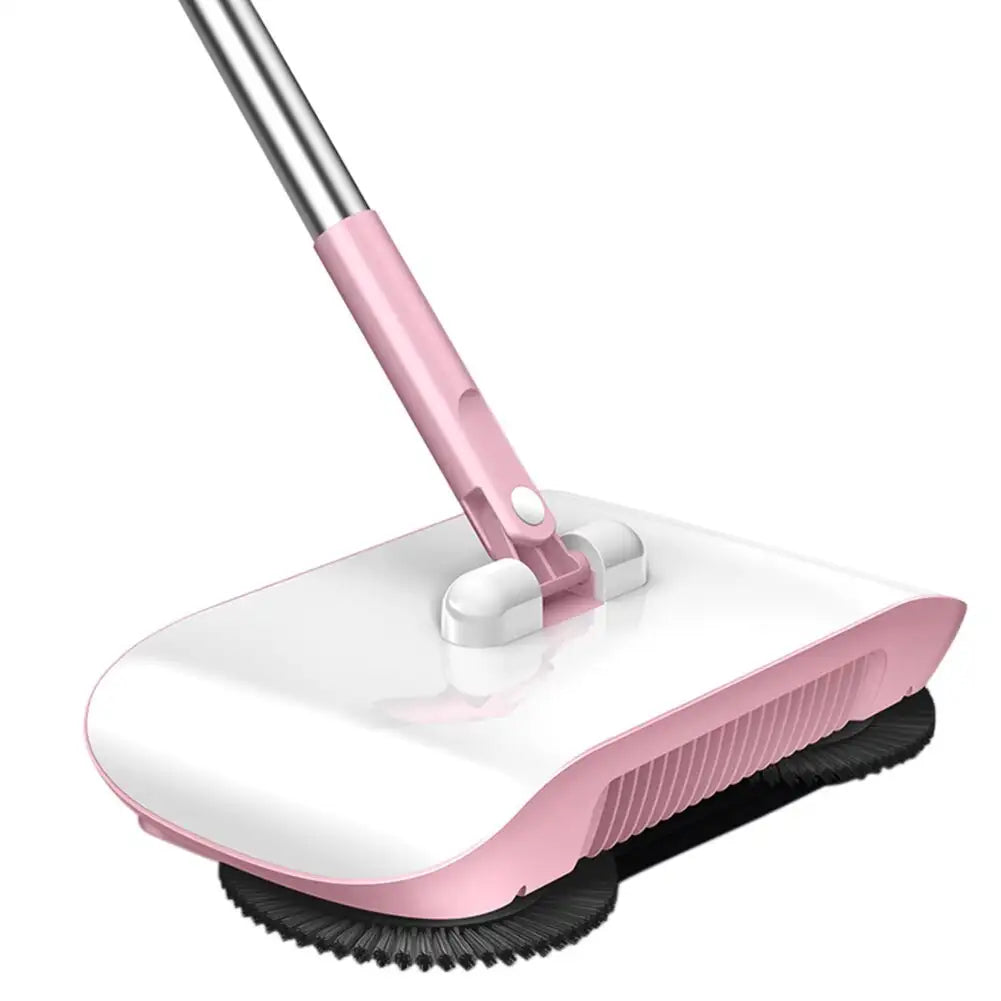 Hand Push Sweeper Household Broom Dustpan Mop Floor All-in-one Machine Gift Mop Sweeper - Lootquake