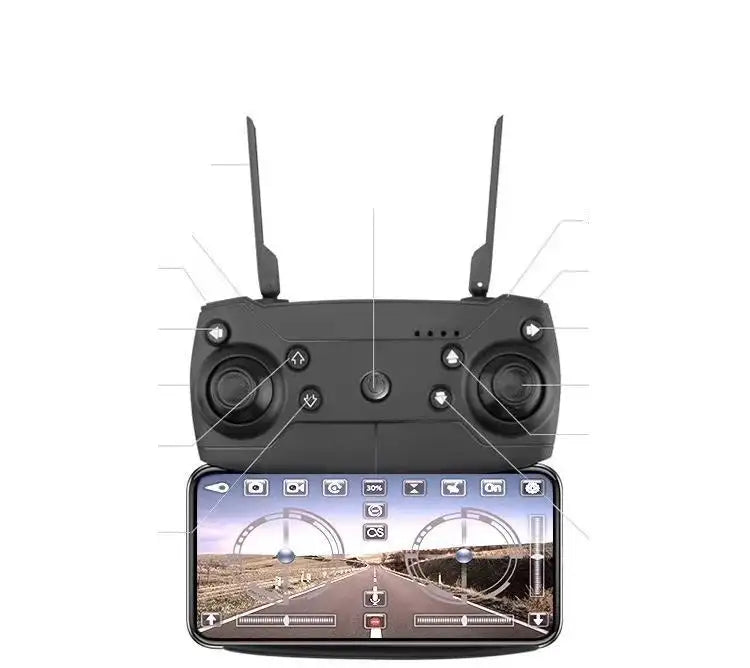 Folding high-definition aerial drone - Lootquake