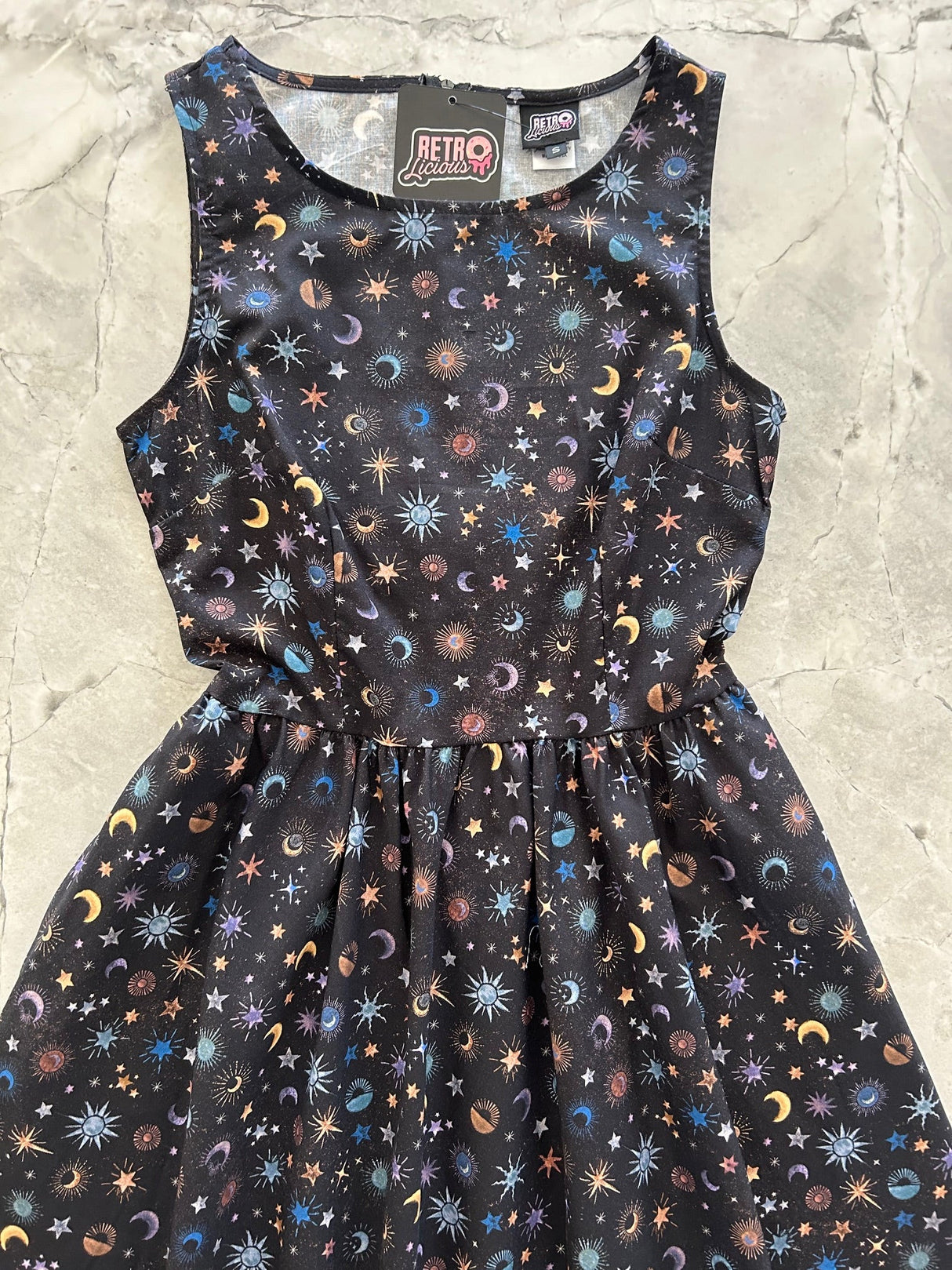 Vestido midi celestial