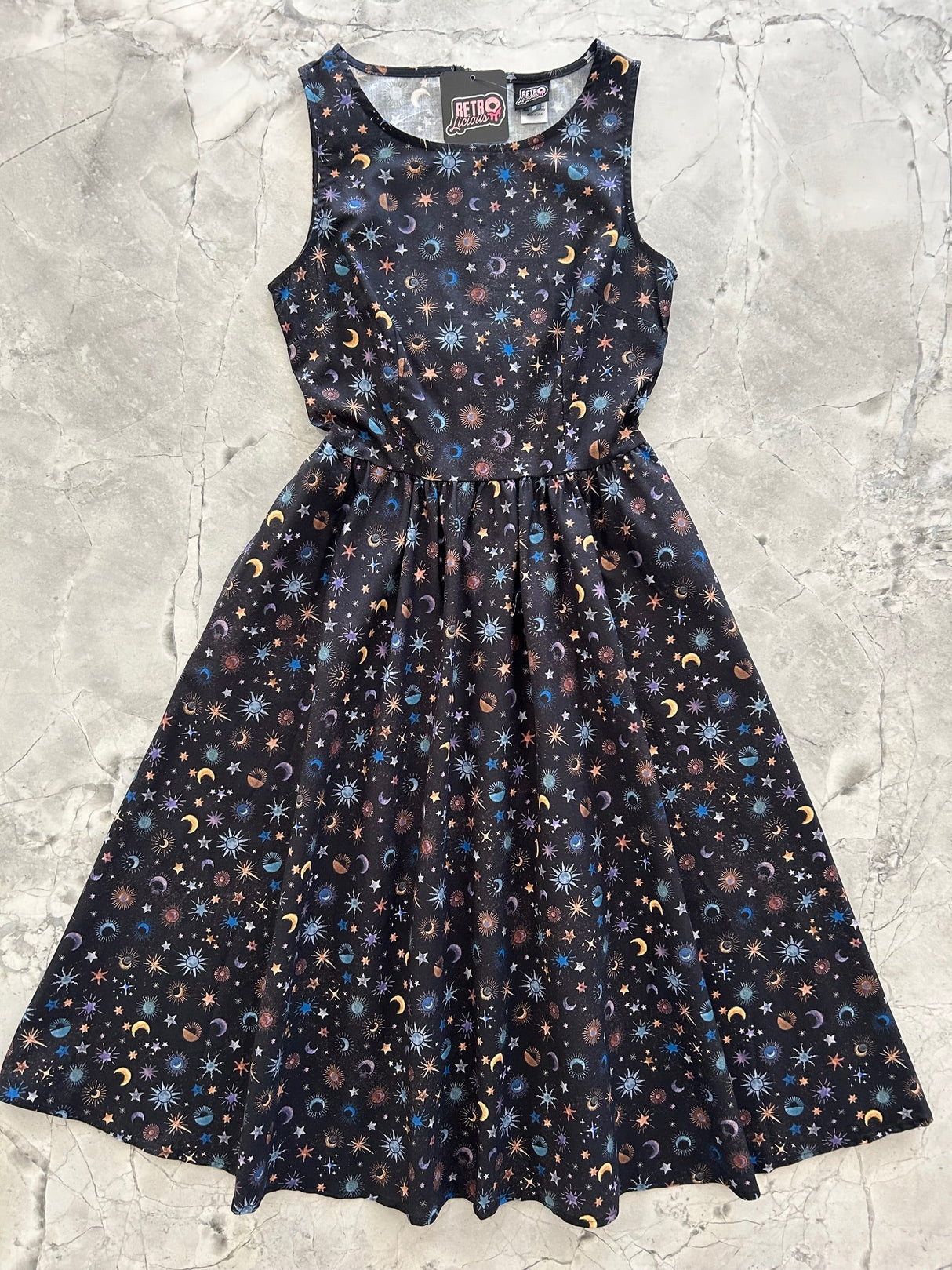 Vestido midi celestial