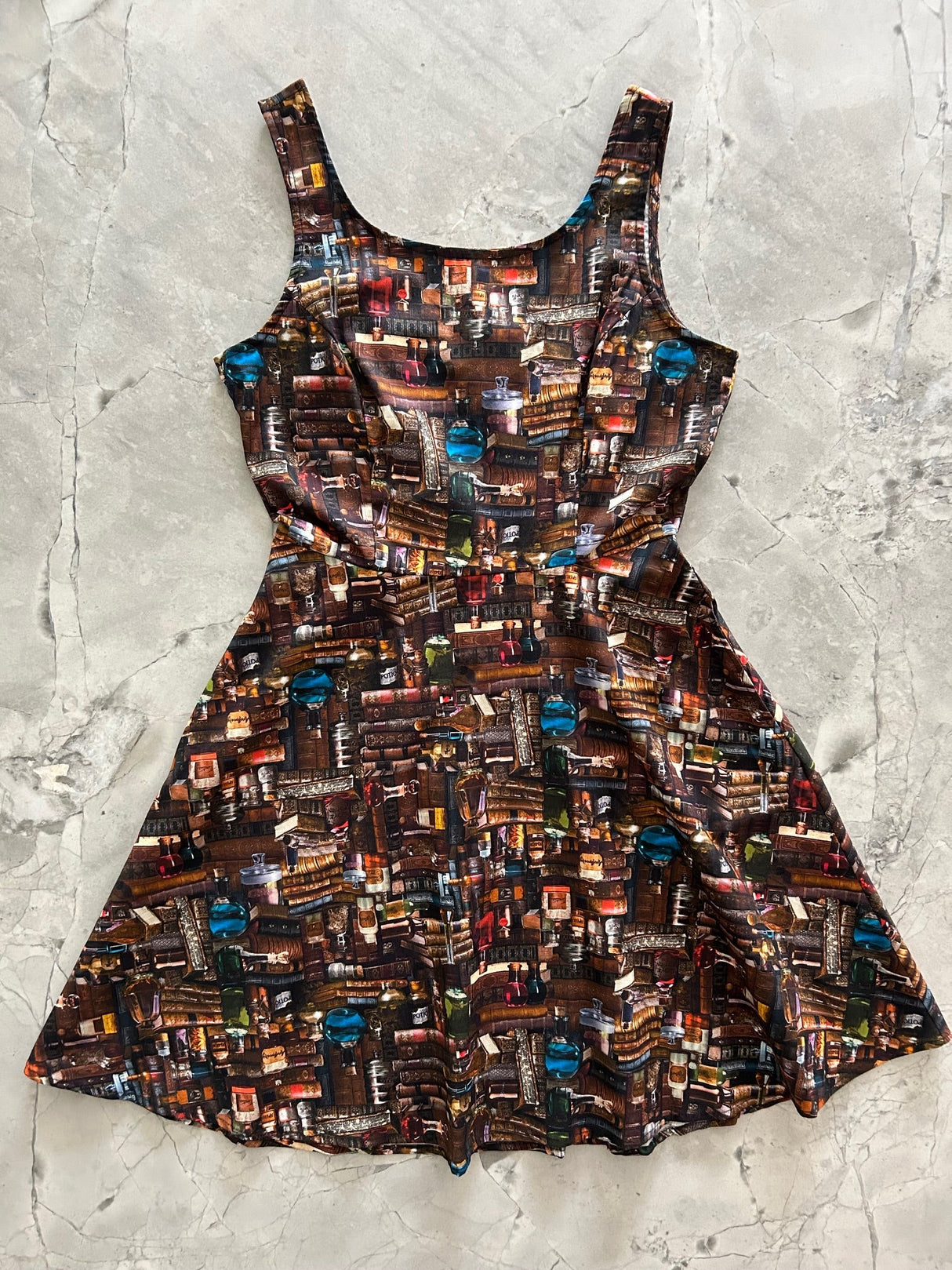 Vestido patinador fascinante