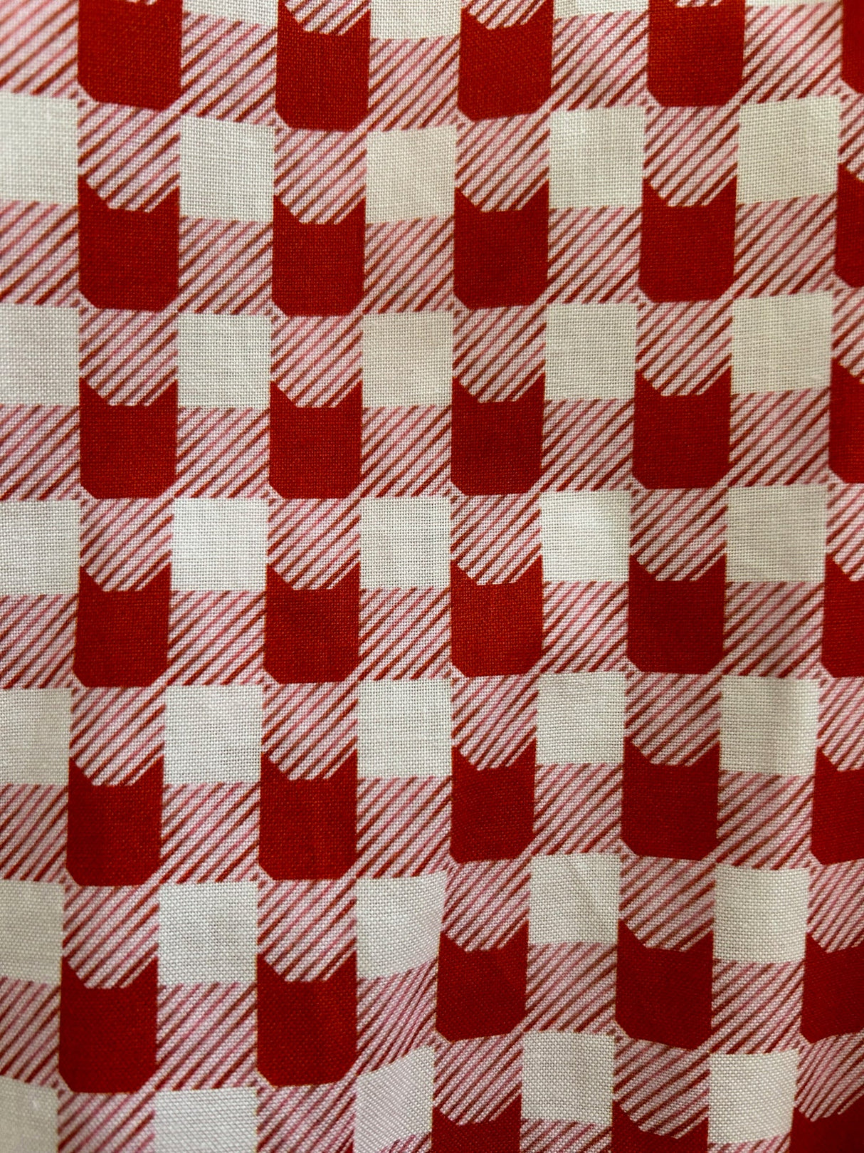 Falda patinadora de cuadros rojos Kitties