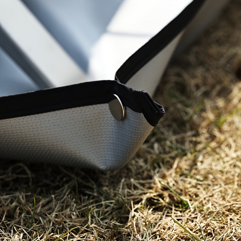 1pc Heat-Resistant Fireproof Cloth - Ultra-Durable High Temperature Silicone Coating Fire Blanket - Perfect for Outdoor Adventures: Camping, Picnics, and Backyard Gatherings