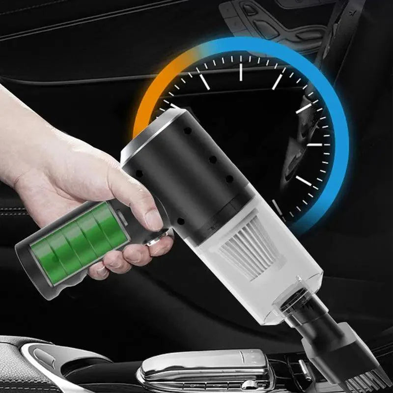 5500Pa ABS Auto Handheld Vacuum Cleaner, Car Accessories Novelties, Powerful Wireless Car Vacuum Cleaner, Car Gadgets, 1200mAh