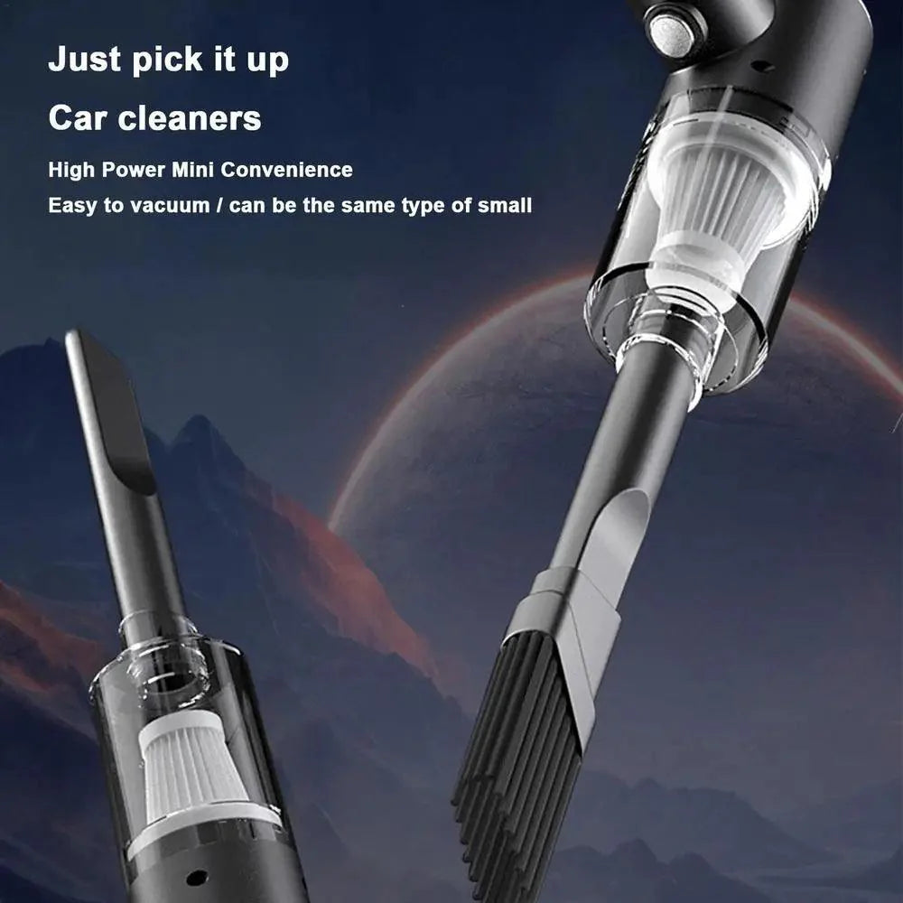 5500Pa ABS Auto Handheld Vacuum Cleaner, Car Accessories Novelties, Powerful Wireless Car Vacuum Cleaner, Car Gadgets, 1200mAh