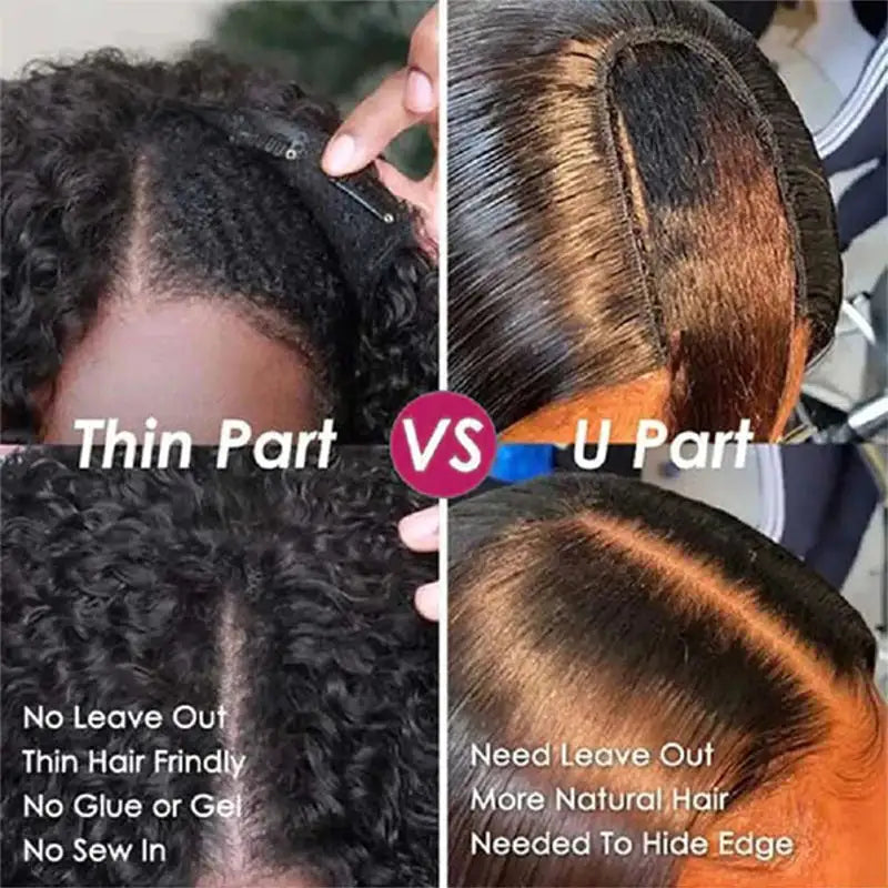 Full Mechanism Human Hair Wig Headgear - Lootquake