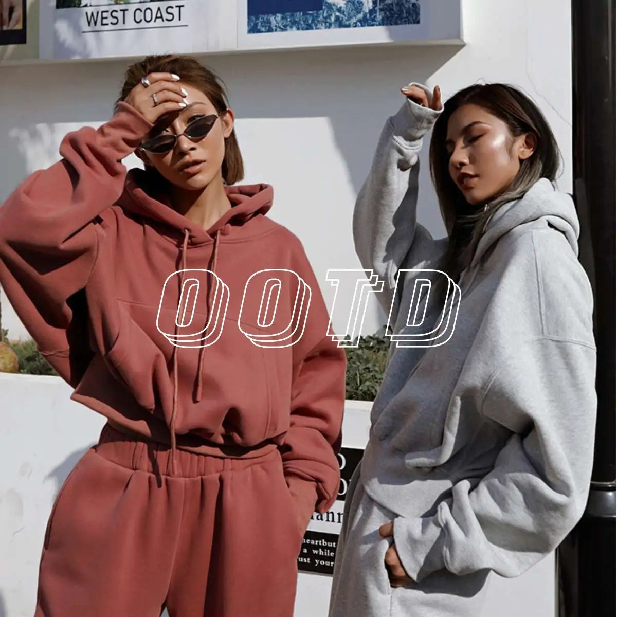 New Style Autumn And Winter Women's New Casual Hoodie Coat Sports Suit - Lootquake