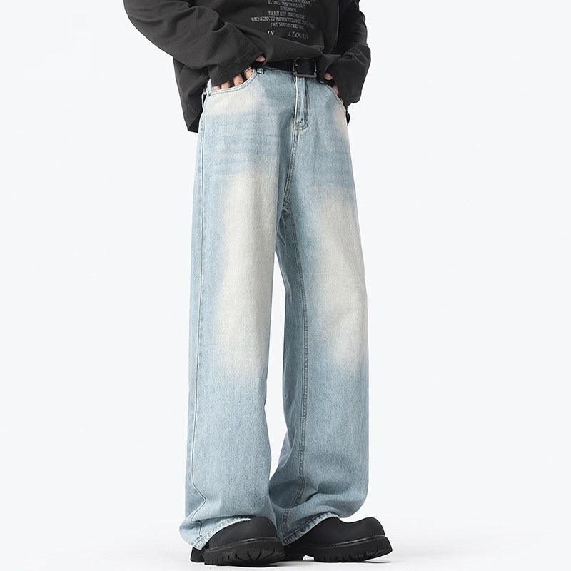 Autumn And Winter American High Street Retro Washed Jeans - Lootquake