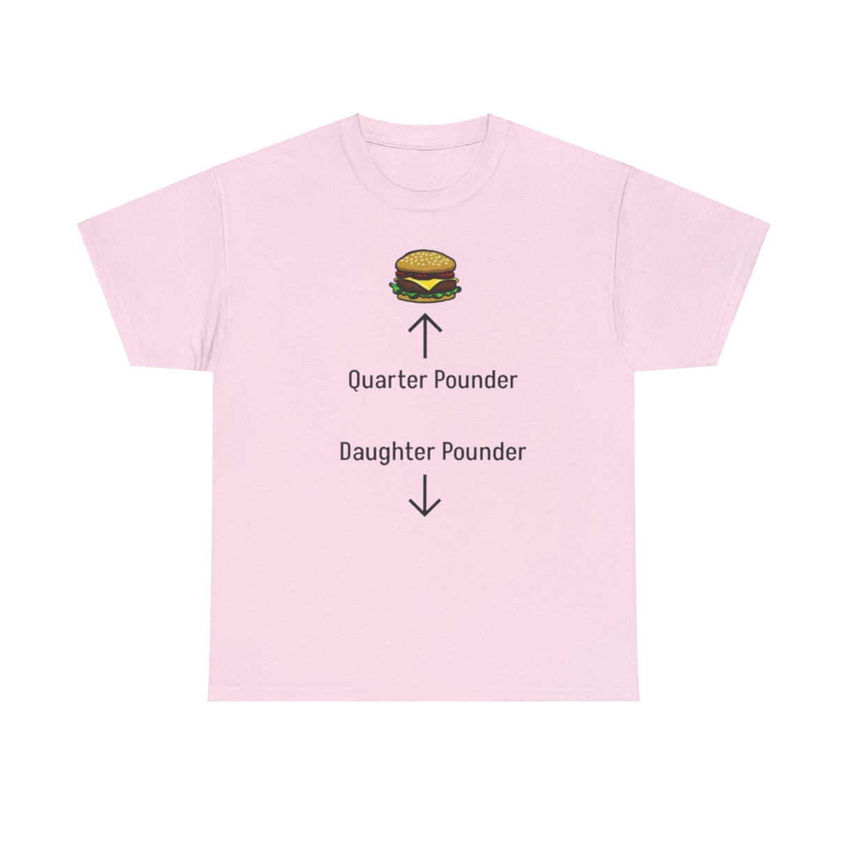 Quarter Pounder Daughter Pounder Men's classic tee