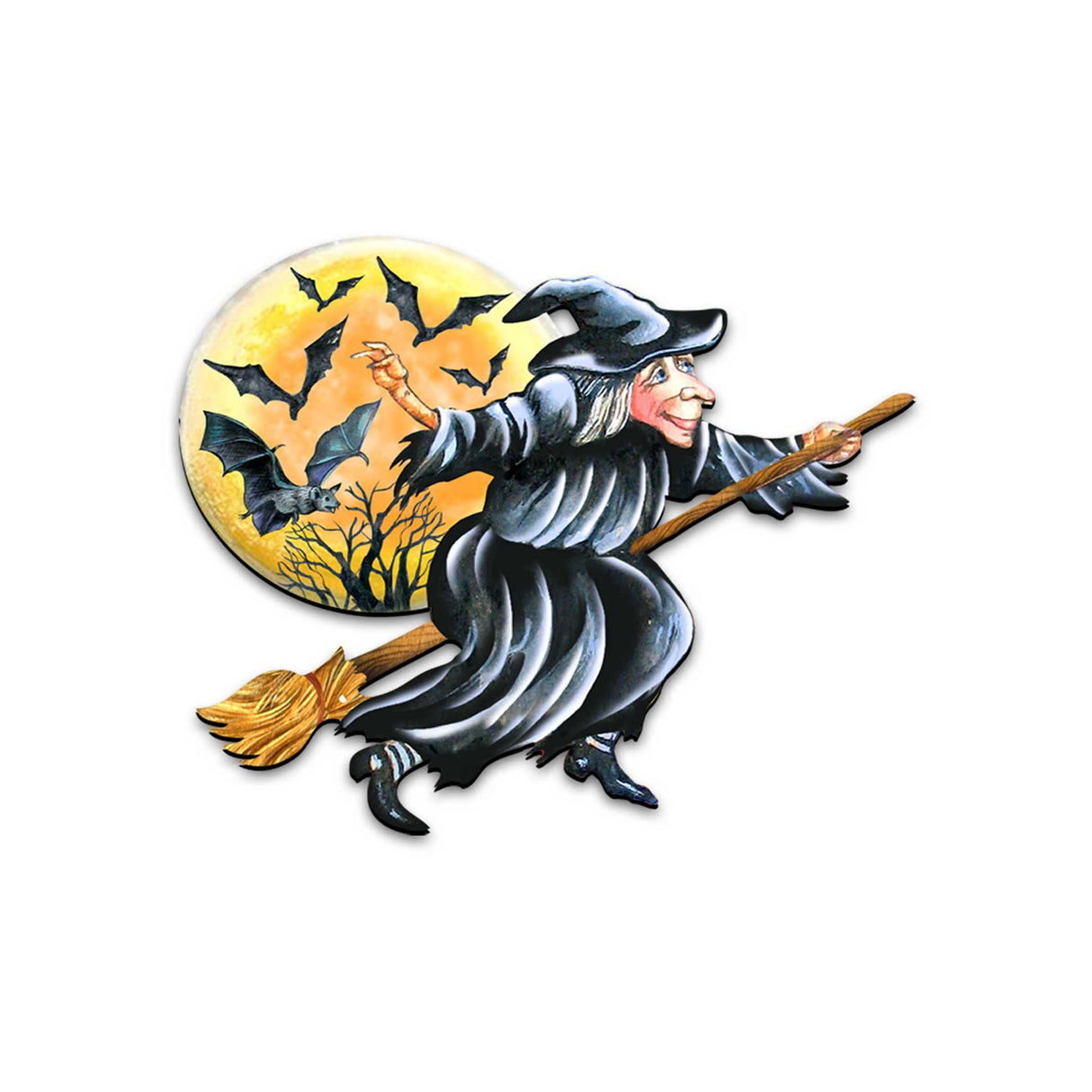 Decoración de puerta de bruja de Halloween por G. DeBrekht - Decoración de Halloween de Acción de Gracias - 8114011H