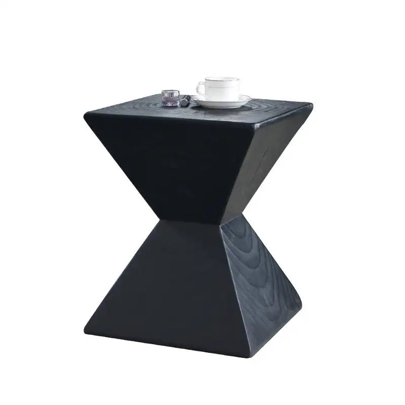 Ji Ji Feng Log Sofa And Tea Table Creative Living Room Side Table Hotel Homestay Furniture - Lootquake