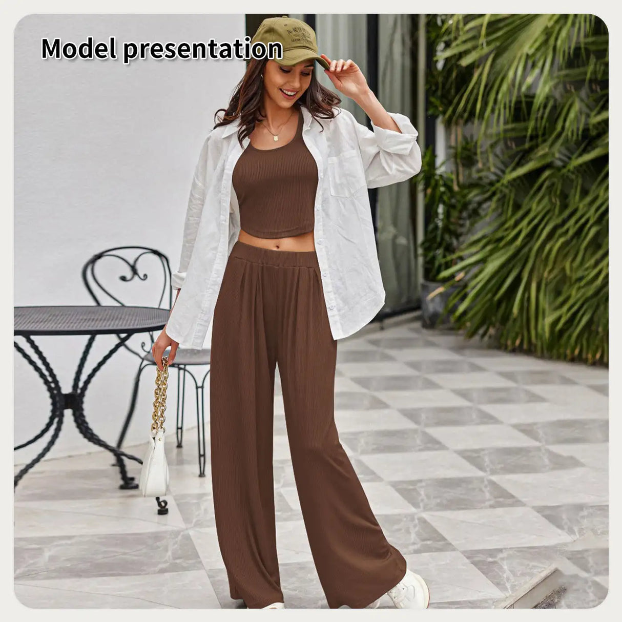 Women's Fashion Simple Solid Color Suit - Lootquake