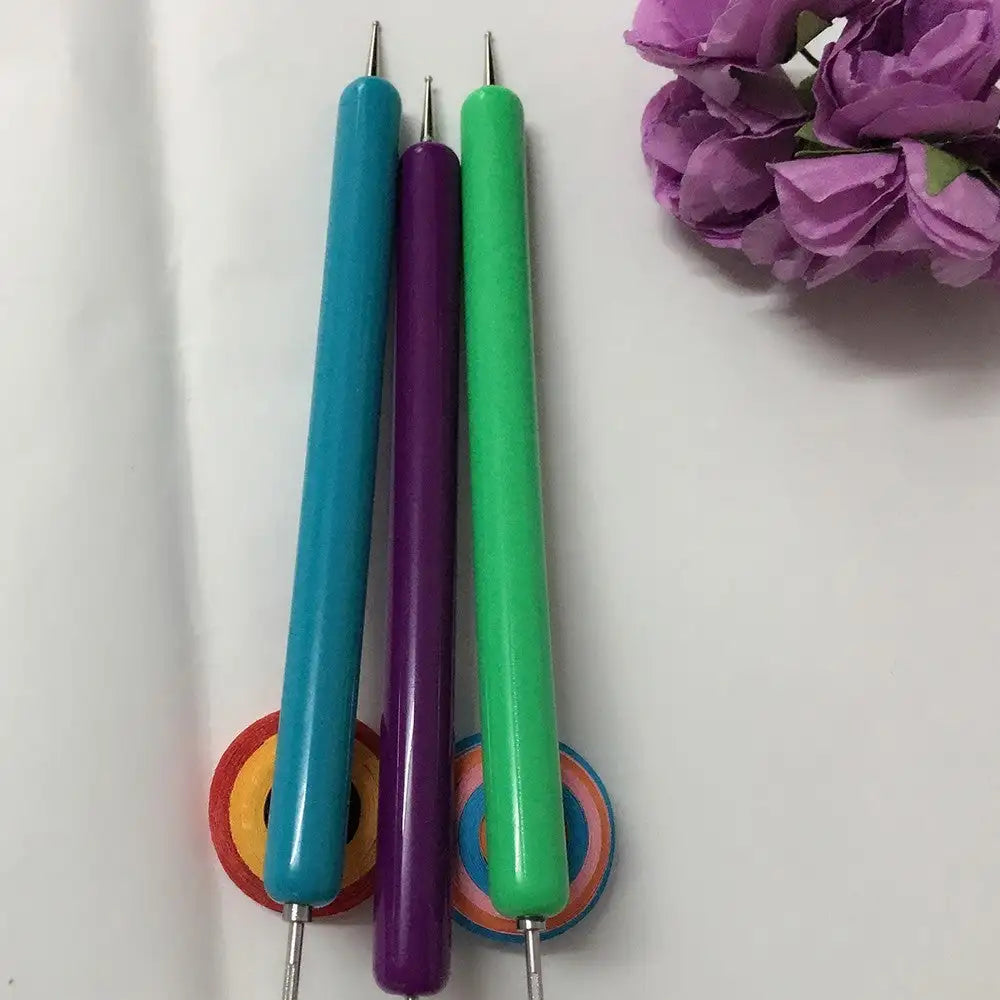 Quilling Paper Long And Short Needle Roll Paper Pen - Lootquake