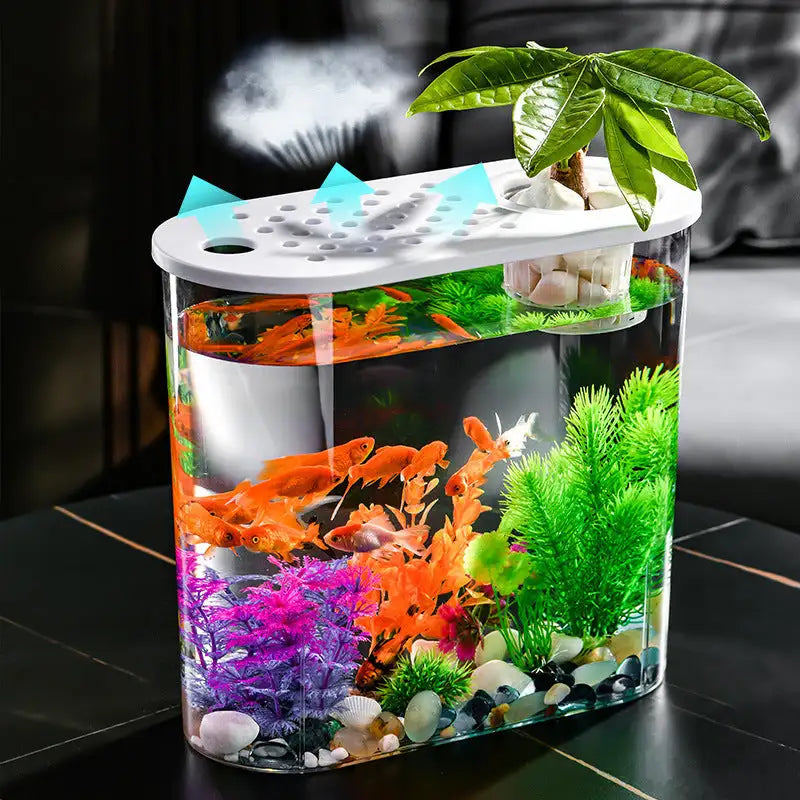 Acrylic Transparent Ecological Incubator Goldfish Tank - Lootquake