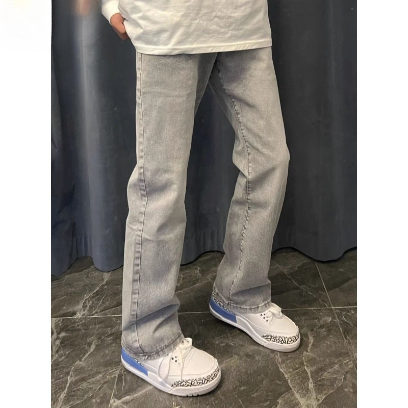 Youth Casual Male Straight-leg Denim - Lootquake